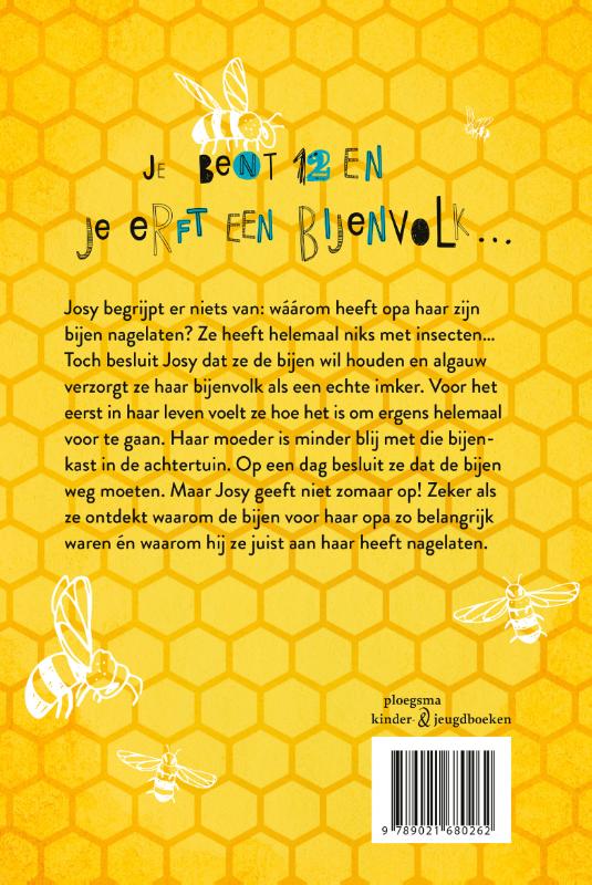 Achterkant van Het jaar dat de bijen kwamen
