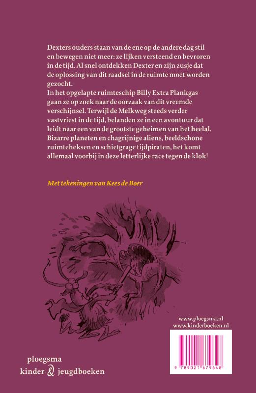 Achterkant van Billy Extra Plankgas: Door de bodem van het heelal