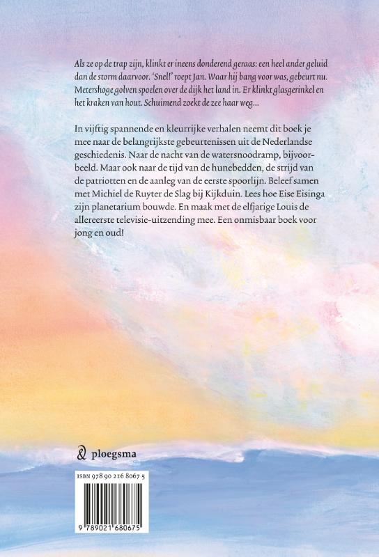 Achterkant van Over vroeger en nu