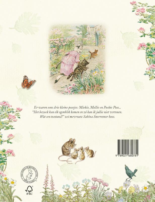 Achterkant van Alle verhalen van Beatrix Potter