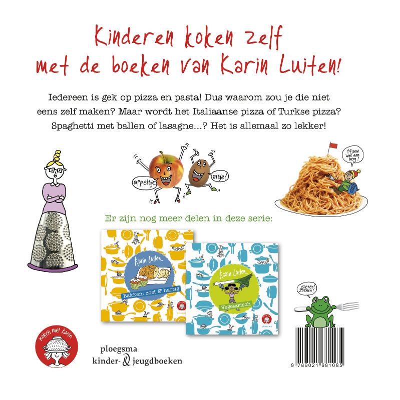 Achterkant van Pizza en Pasta