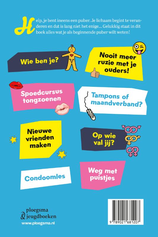 Achterkant van Het puberboek