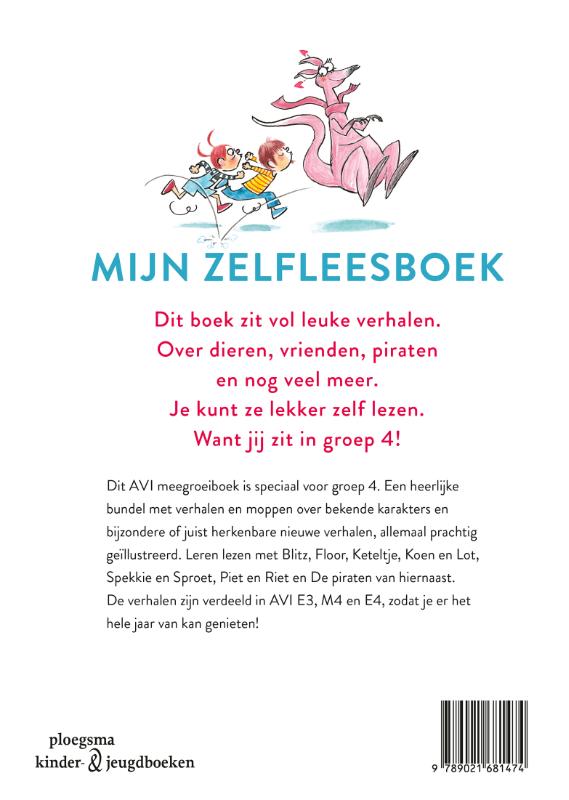 Achterkant van Mijn zelfleesboek voor groep 4