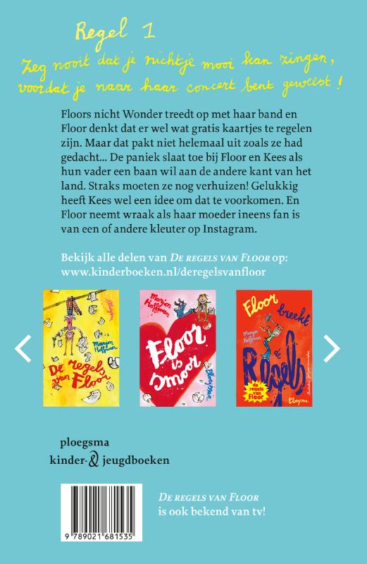 Achterkant van Nooit zeggen dat je nichtje mooi kan zingen!