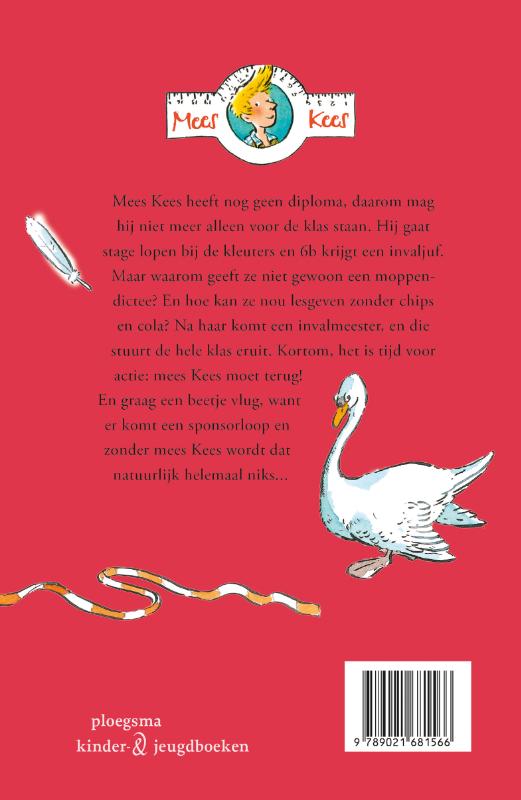 Achterkant van De sponsorloop