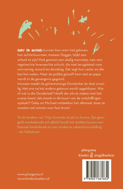 Achterkant van Donderkat