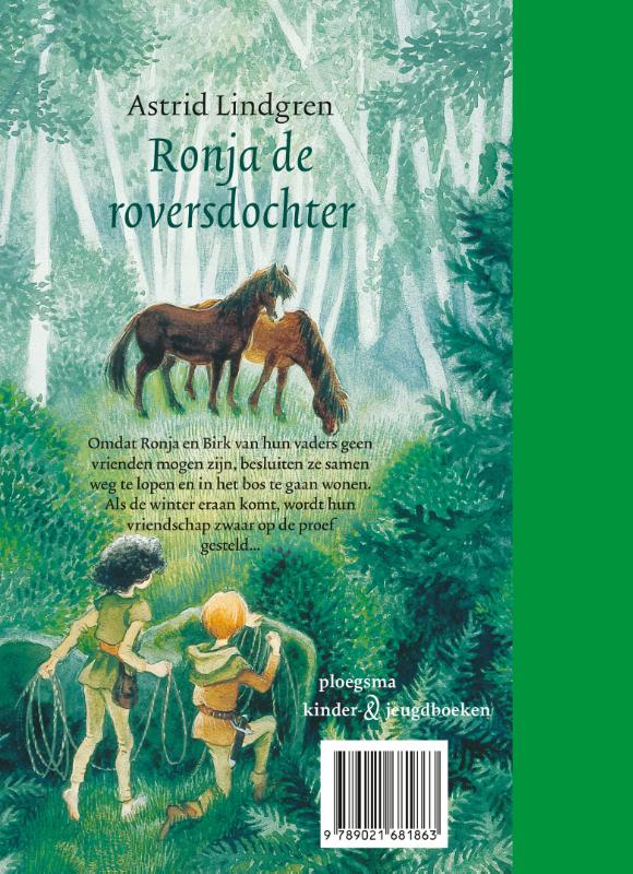 Achterkant van Ronja de roversdochter