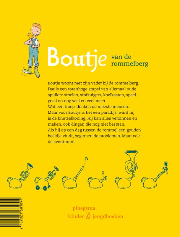 Achterkant van Boutje van de rommelberg