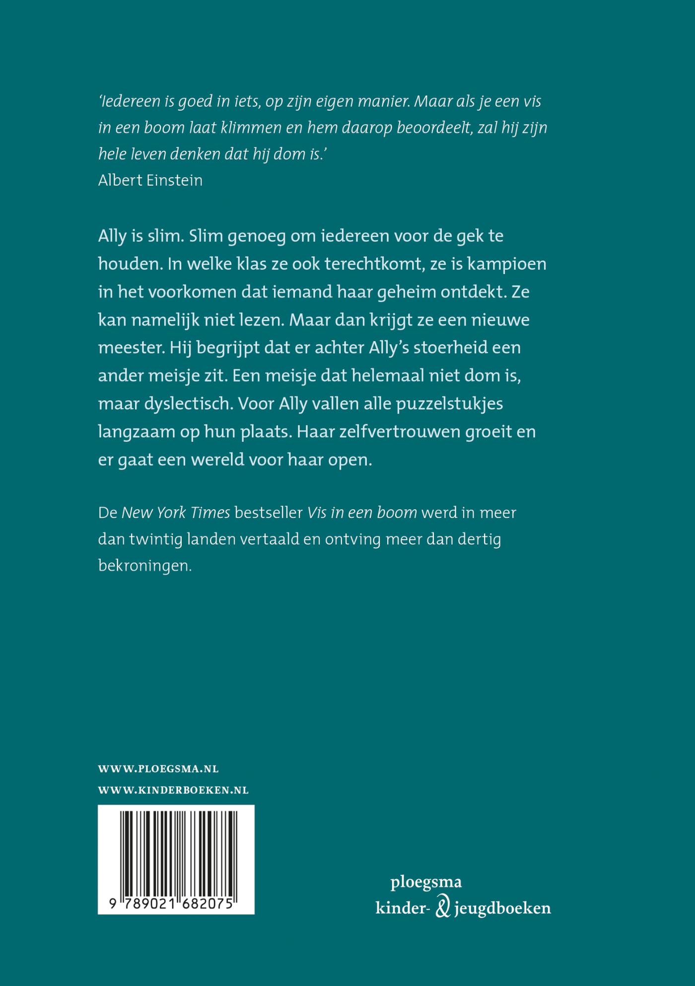 Achterkant van Vis in een boom