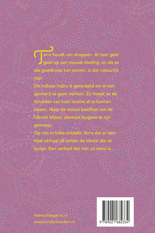 Achterkant van Made by Indira