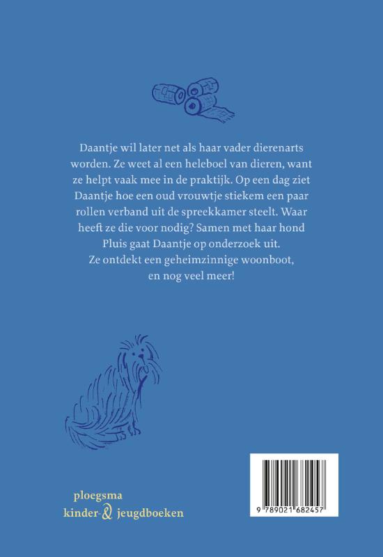 Achterkant van Dierenarts Daantje en verbanddief