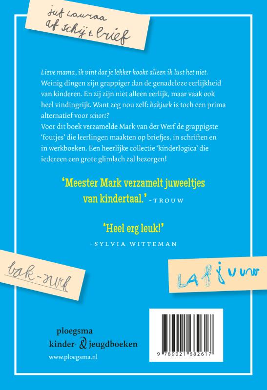 Achterkant van De grappigste taalfoutjes uit de klas