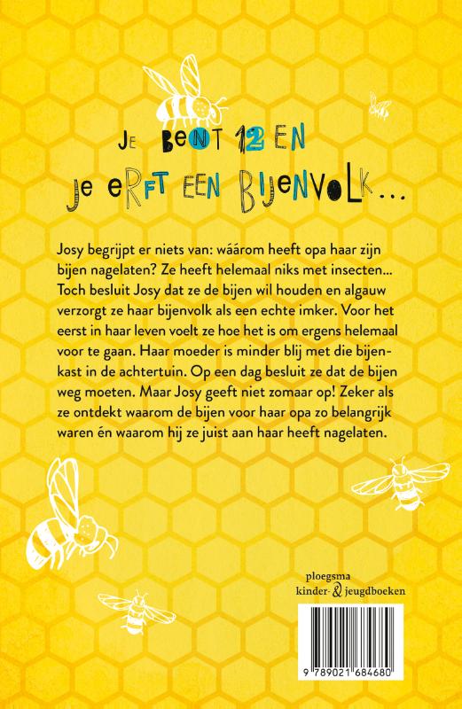 Achterkant van Het jaar dat de bijen kwamen