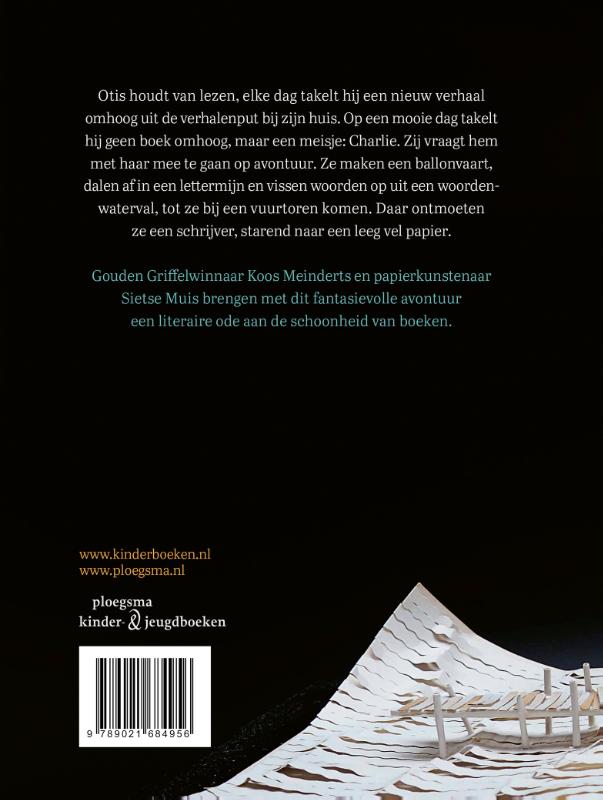 Achterkant van Een zee van papier