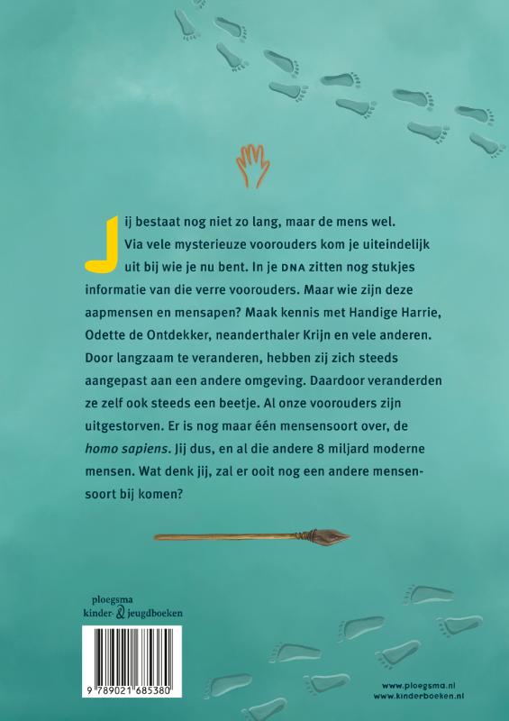Achterkant van Van oermens tot jou