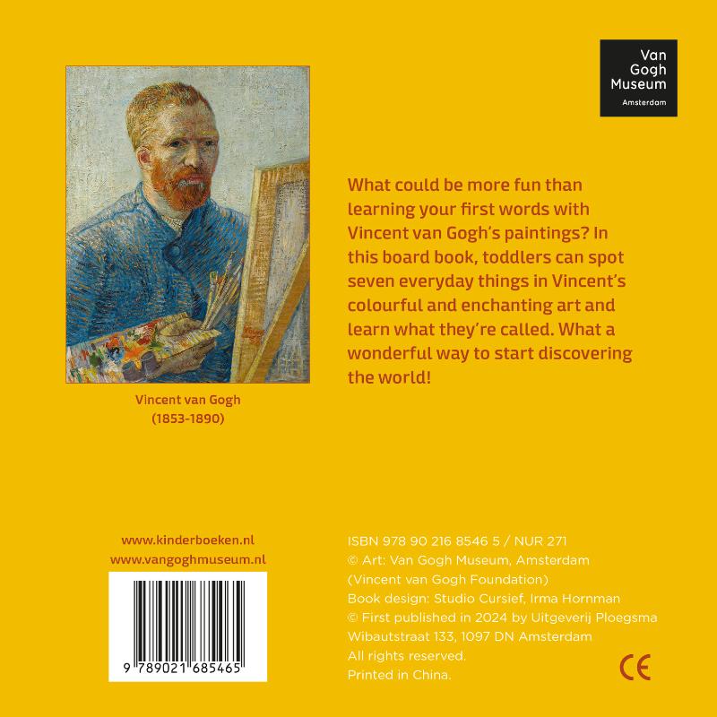 Achterkant van Vincent - First Words
