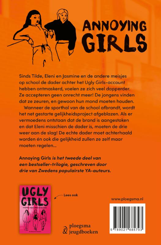 Achterkant van Annoying Girls