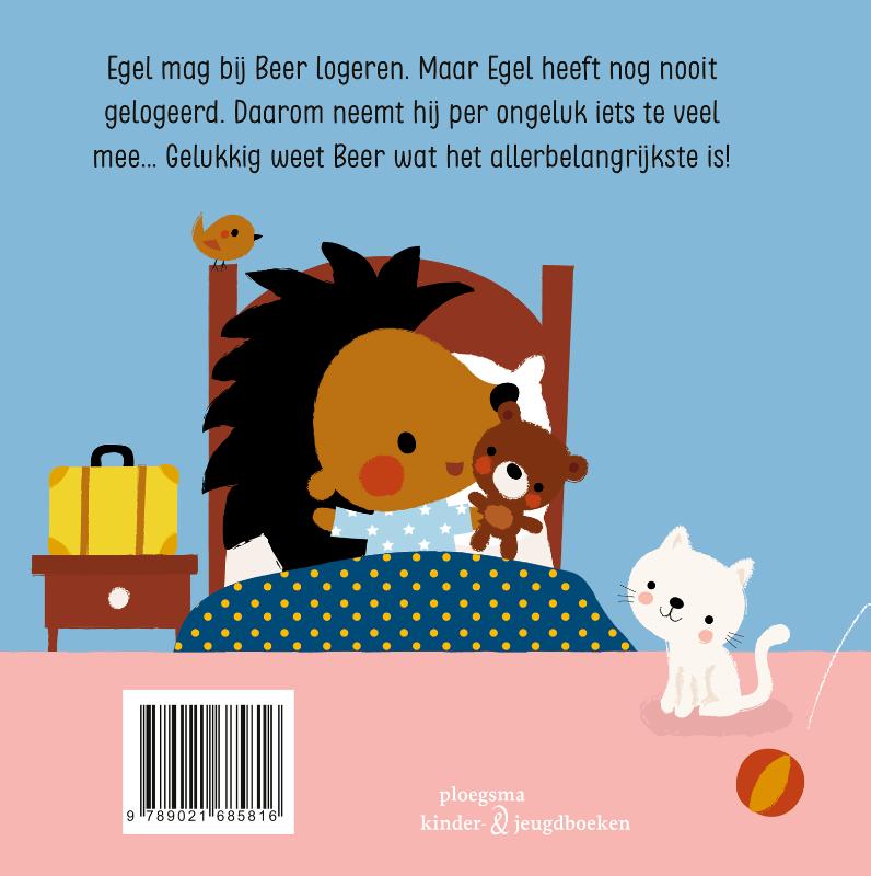 Achterkant van Egel gaat logeren
