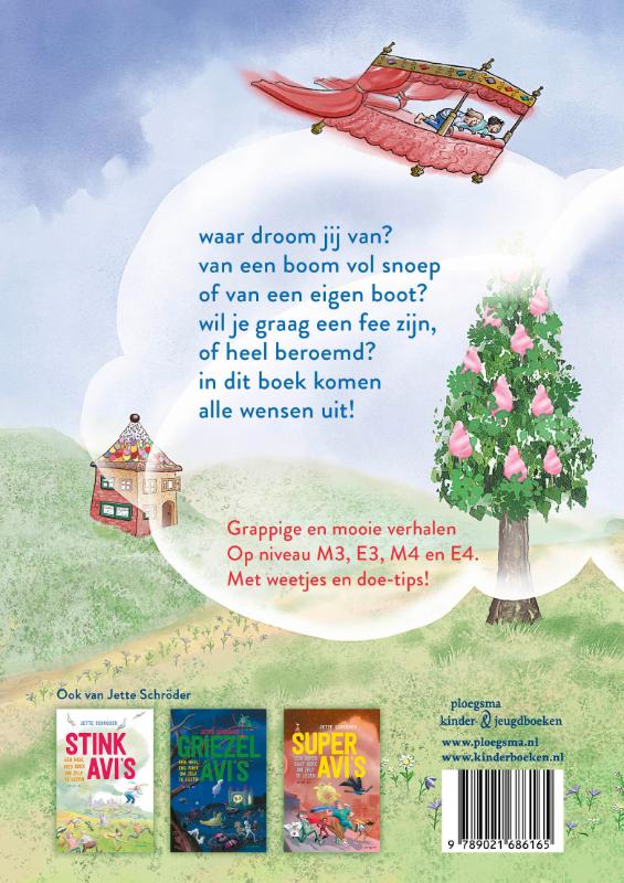 Achterkant van Wens AVI's