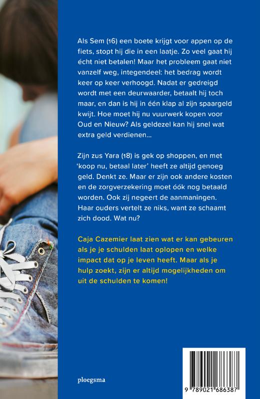 Achterkant van Geen saldo