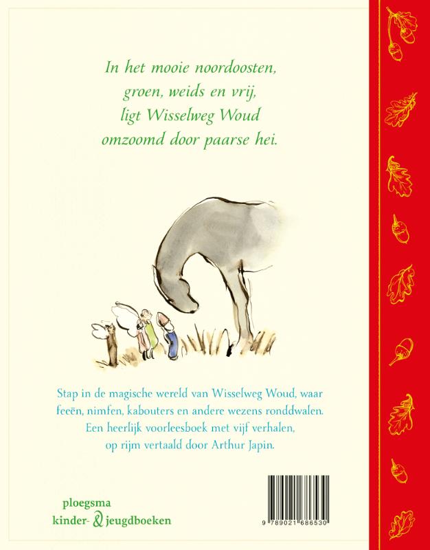 Achterkant van Verhalen uit Wisselweg Woud