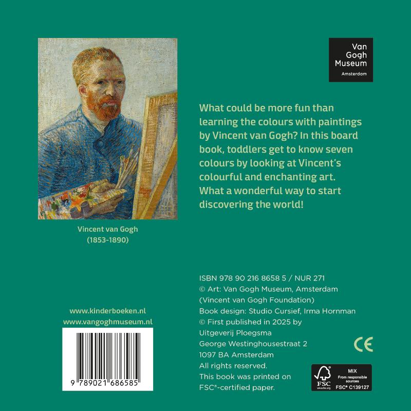 Achterkant van Vincent – Colours