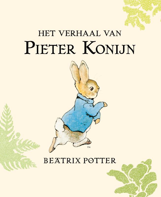 Achterkant van Pieter Konijn - Boek en knuffel