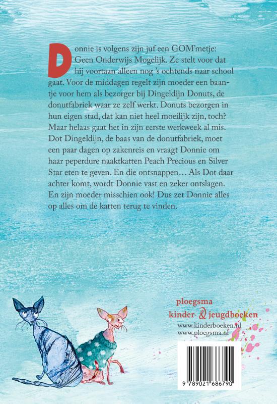 Achterkant van Donnie Donut