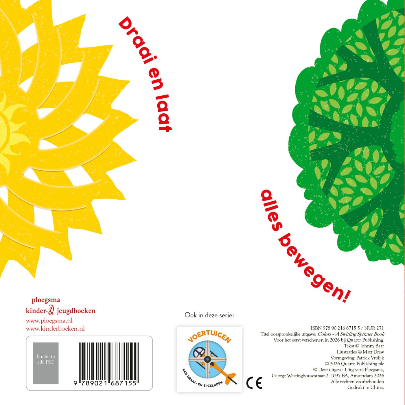 Achterkant van Kleuren