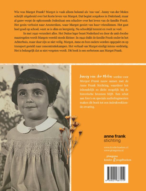 Achterkant van Margot Frank