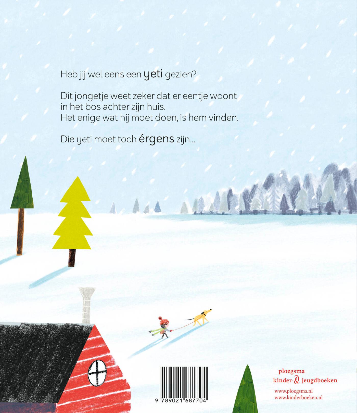 Achterkant van Zo vind je een yeti