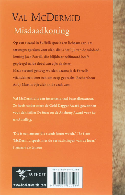 Achterkant van Misdaadkoning