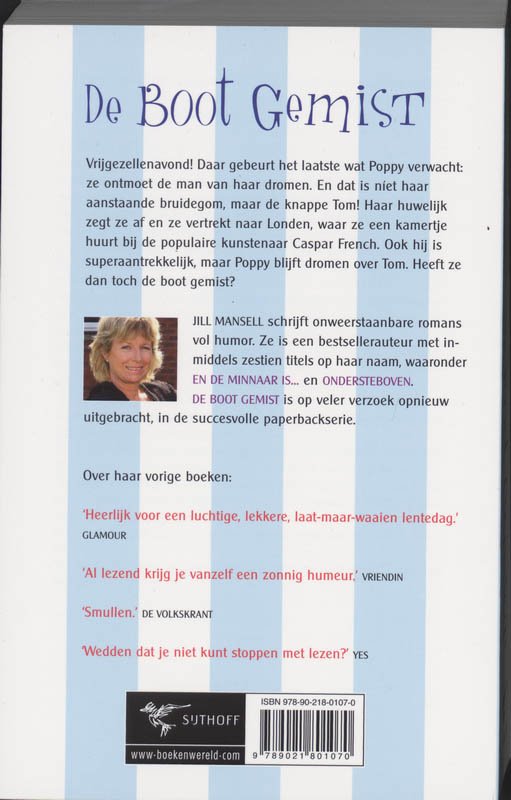 Achterkant van De boot gemist