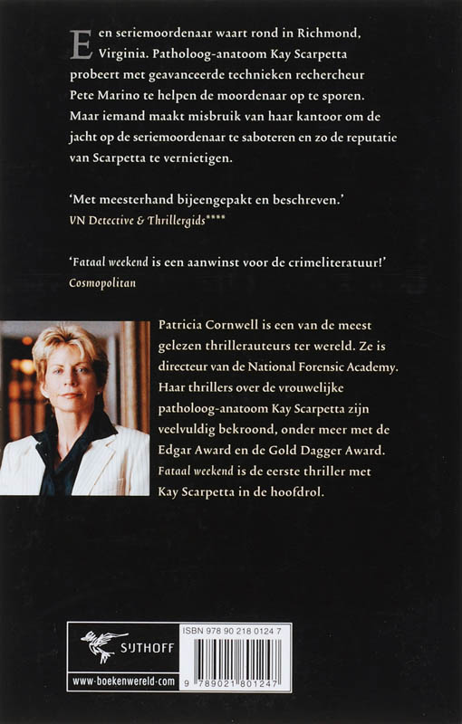 Achterkant van Fataal weekend