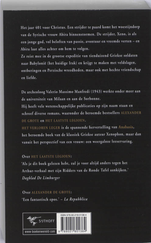 Achterkant van Het verloren leger