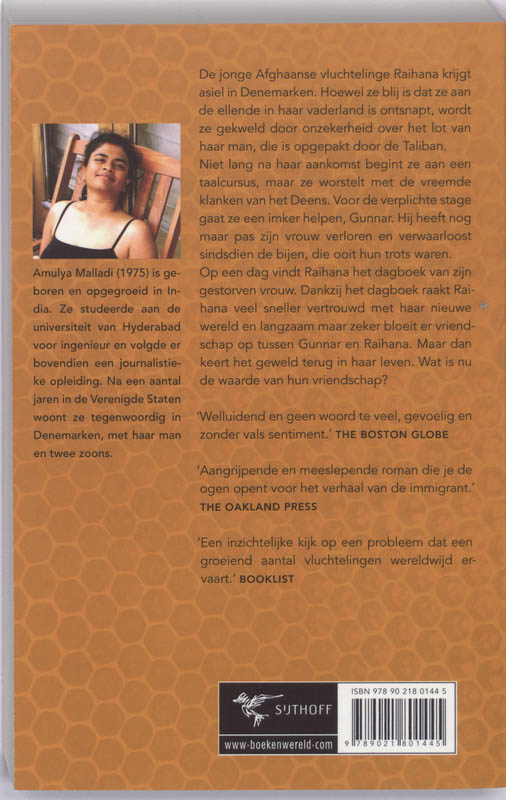 Achterkant van De vrouw van de imker