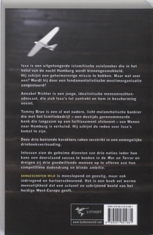 Achterkant van Aangeschoten wild