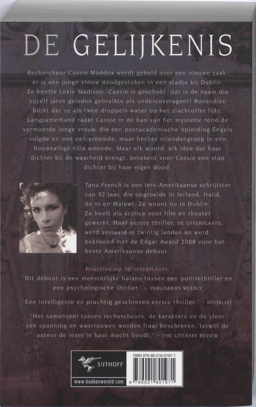 Achterkant van De gelijkenis