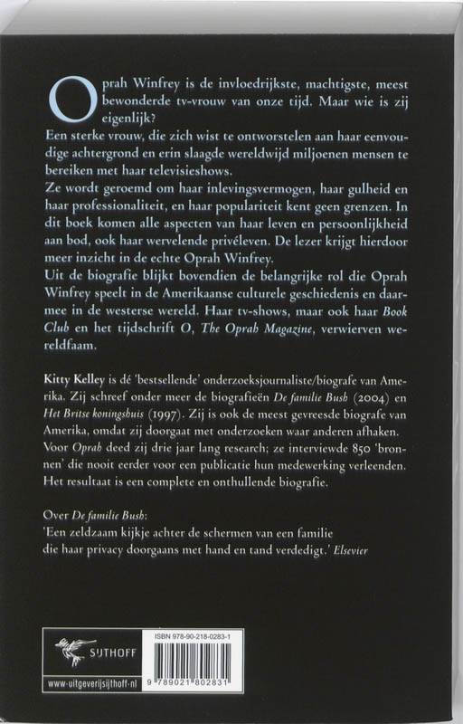 Achterkant van Oprah