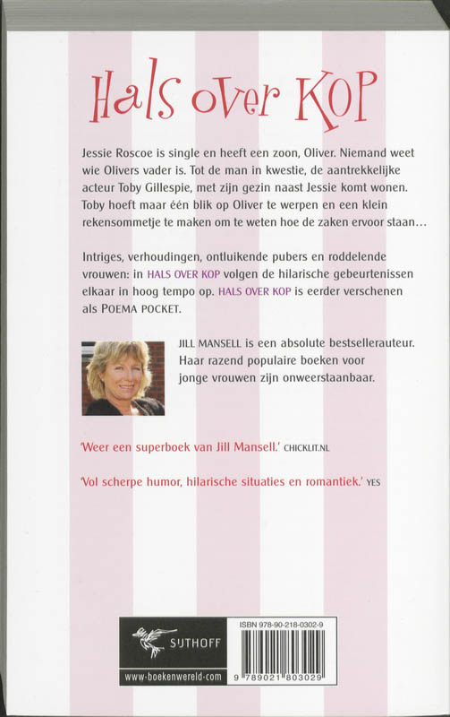 Achterkant van Hals over kop
