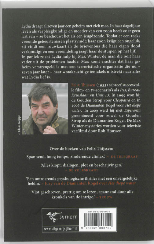 Achterkant van Lydia