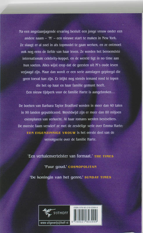 Achterkant van Een eigenzinnige vrouw