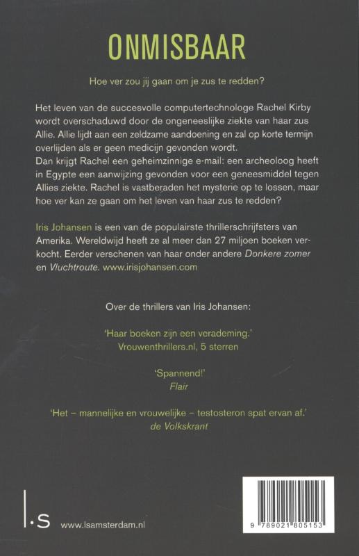 Achterkant van Onmisbaar