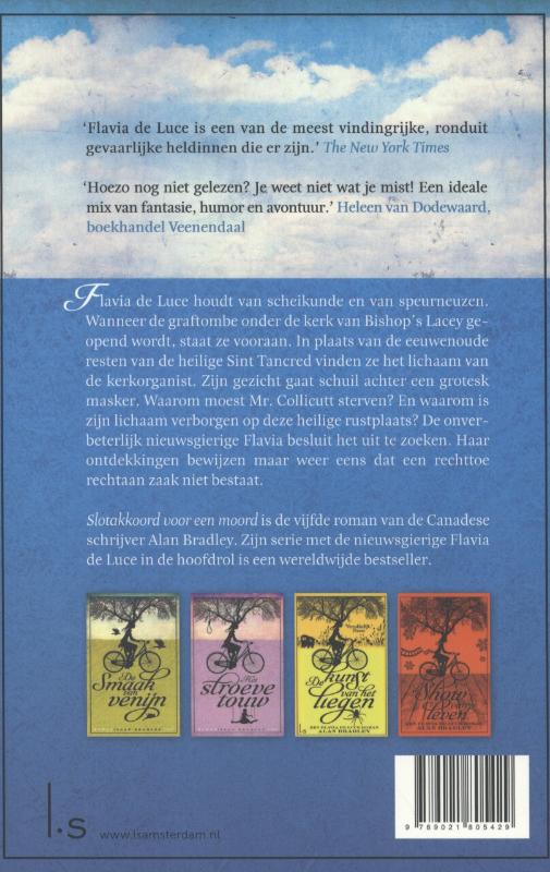 Achterkant van Slotakkoord voor een moord
