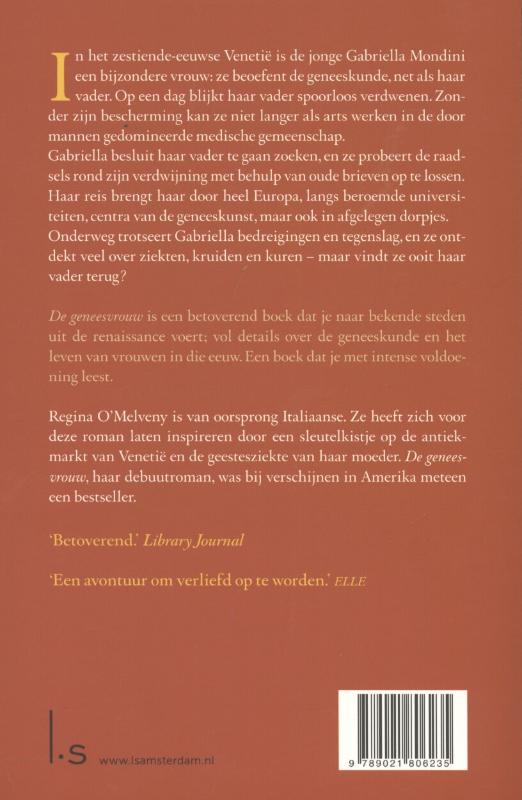Achterkant van De geneesvrouw