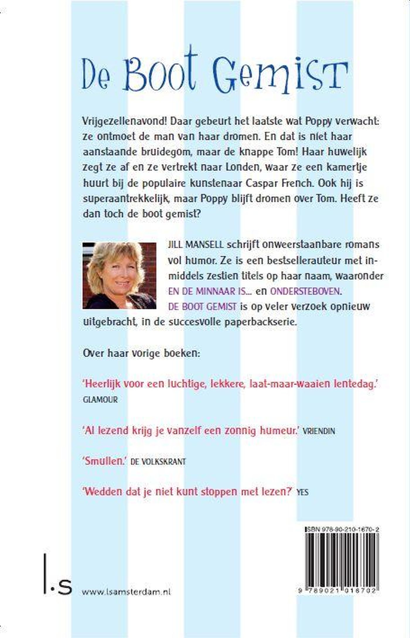 Achterkant van De boot gemist