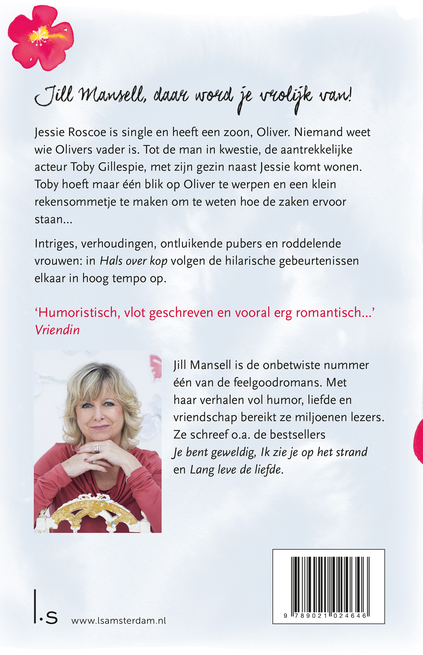 Achterkant van Hals over kop