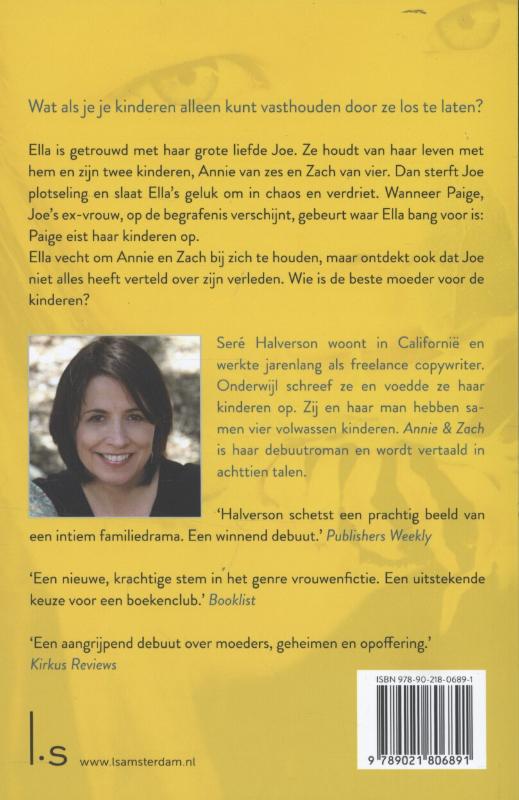 Achterkant van Annie en Zach