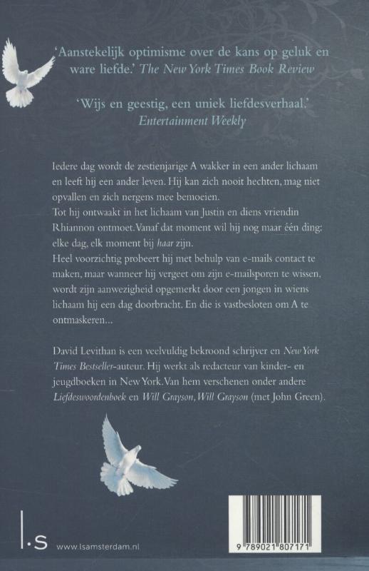 Achterkant van Elke dag