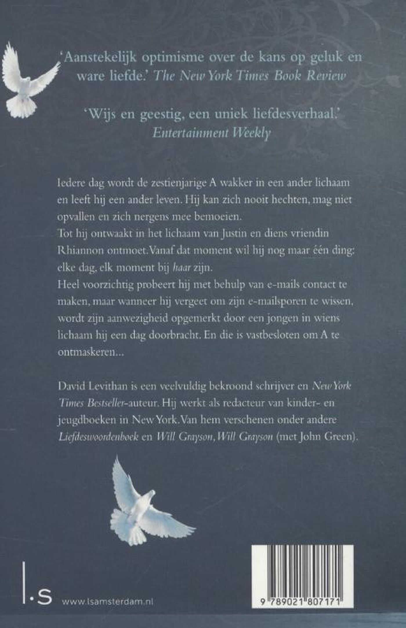 Achterkant van Elke dag